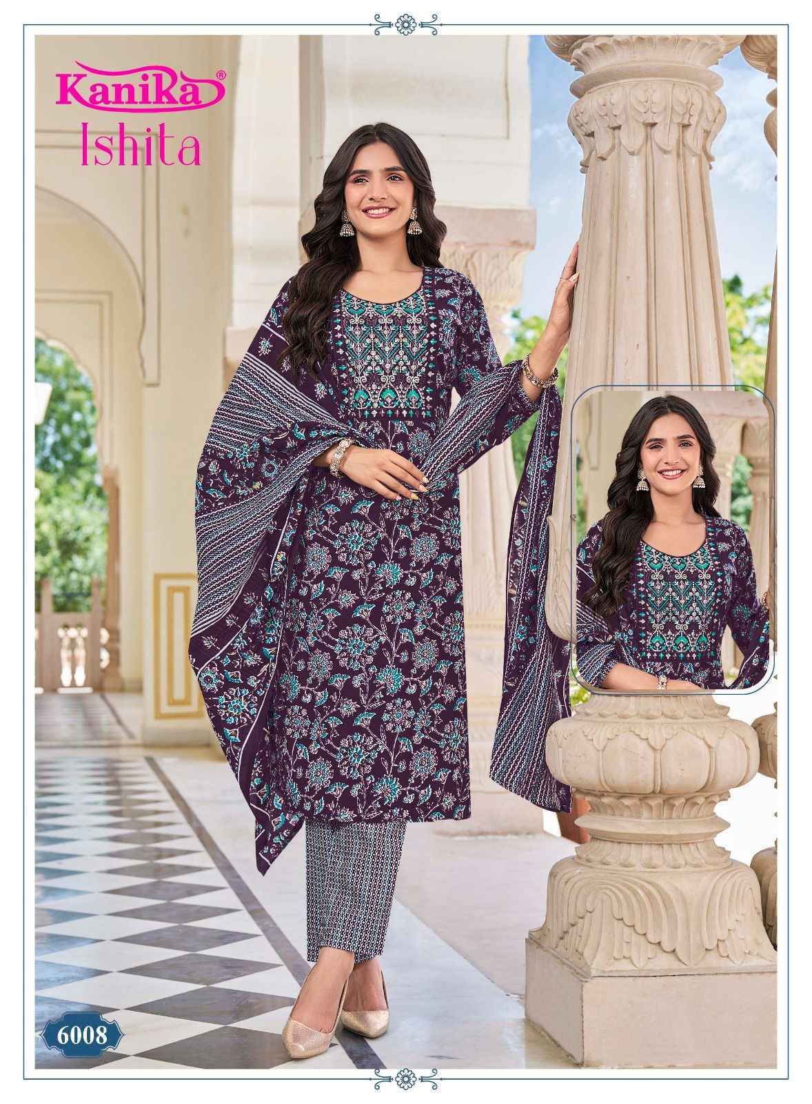 Kavya Kanika Ishita Vol 6 Cotton Kurti Combo 12 pcs Catalogue