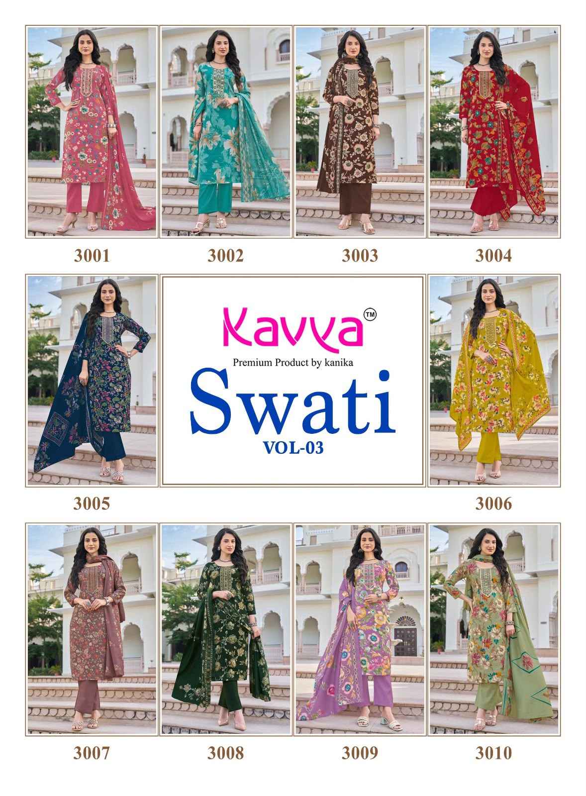 Kavya Swati Vol 3 Chanderi Modal Kurti Combo 10 pcs Catalogue