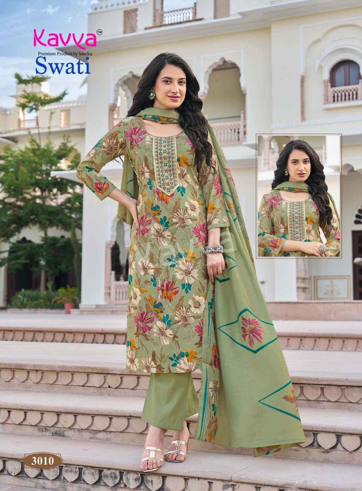 Kavya Swati Vol 3 Chanderi Modal Kurti Combo 10 pcs Catalogue