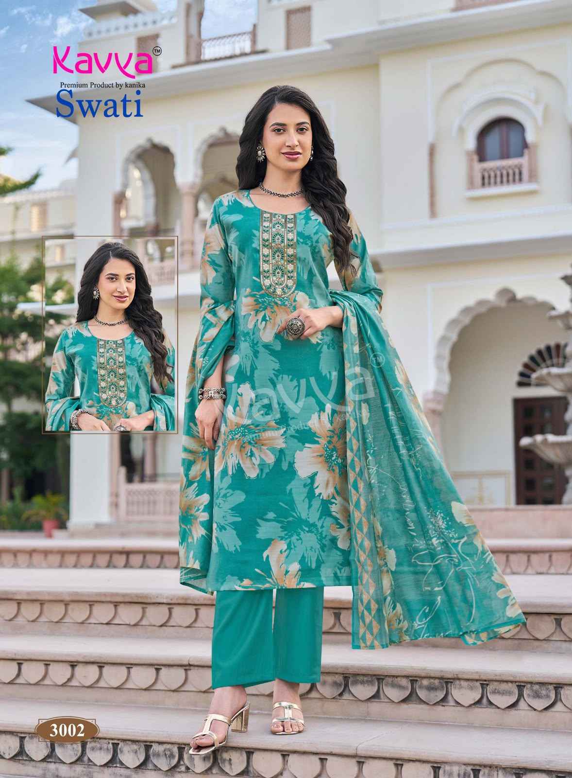 Kavya Swati Vol 3 Chanderi Modal Kurti Combo 10 pcs Catalogue