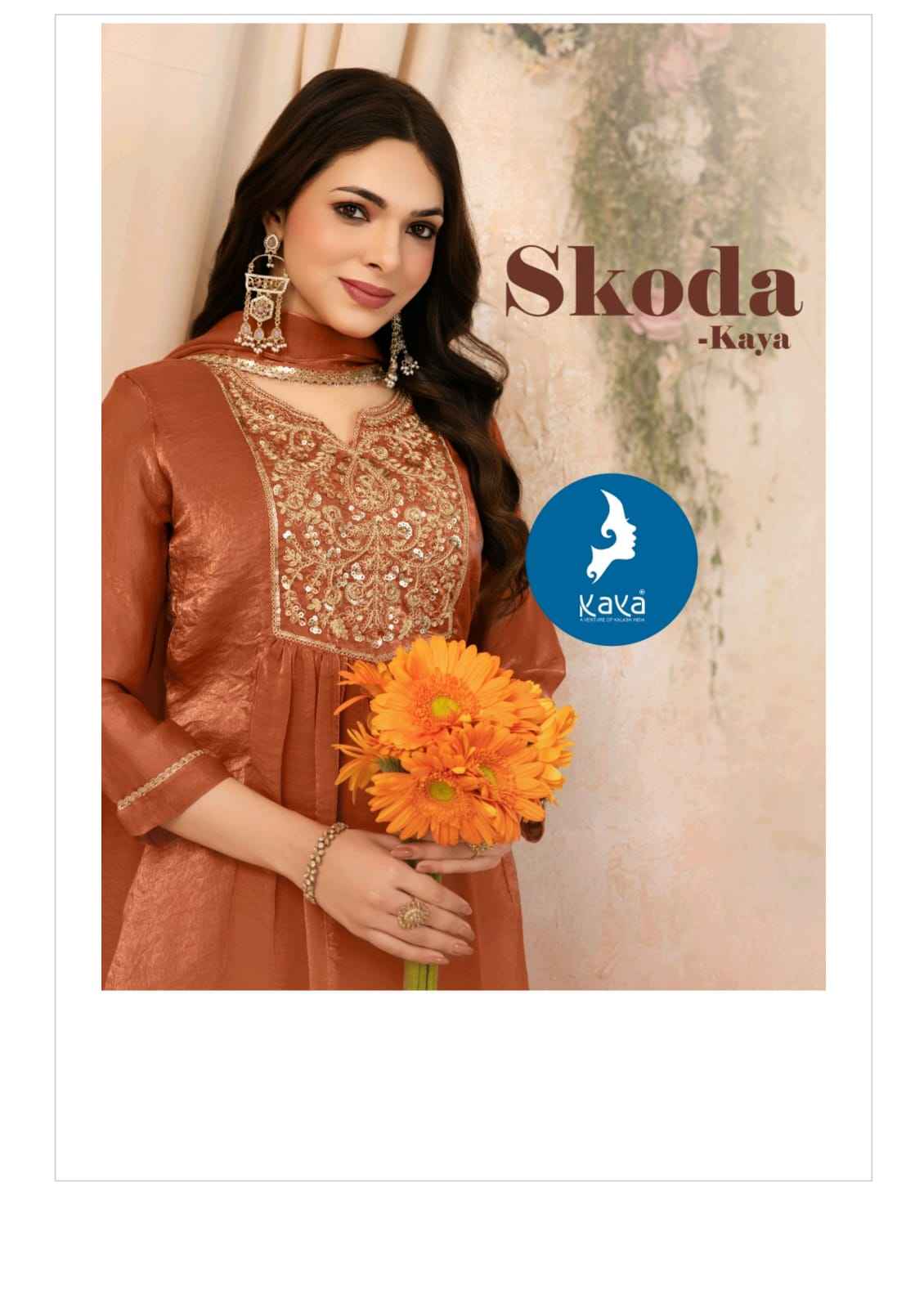 Kaya Skoda Fandy Kurti Combo 5 pcs Catalogue
