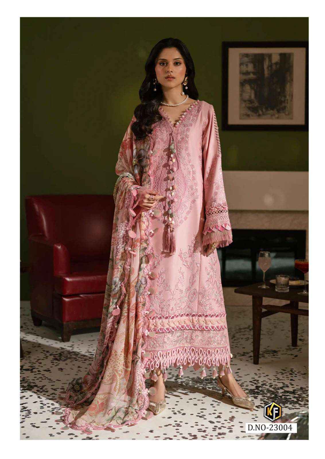 Keval Fab K Kasha Vol 23 Cotton Dress Material 6 pc Cataloge