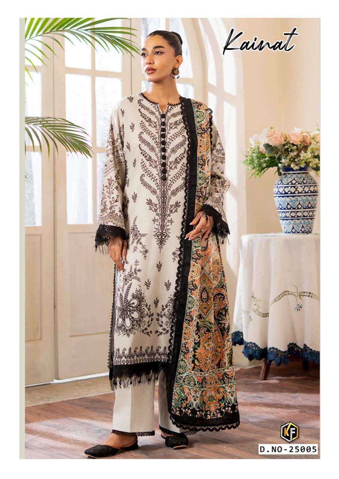 Keval Fab Kainat Vol 25 Cotton Dress Material 6 pcs Catalogue