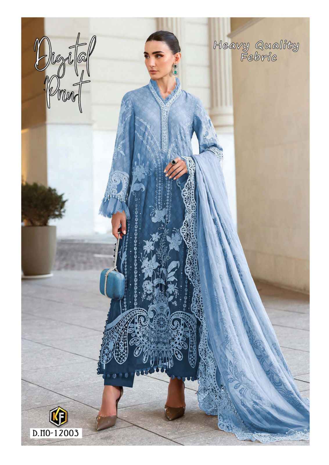 Keval Fab Soha Nazir Luxury Vol 12 Cotton Dress Material 6 pcs Catalogue