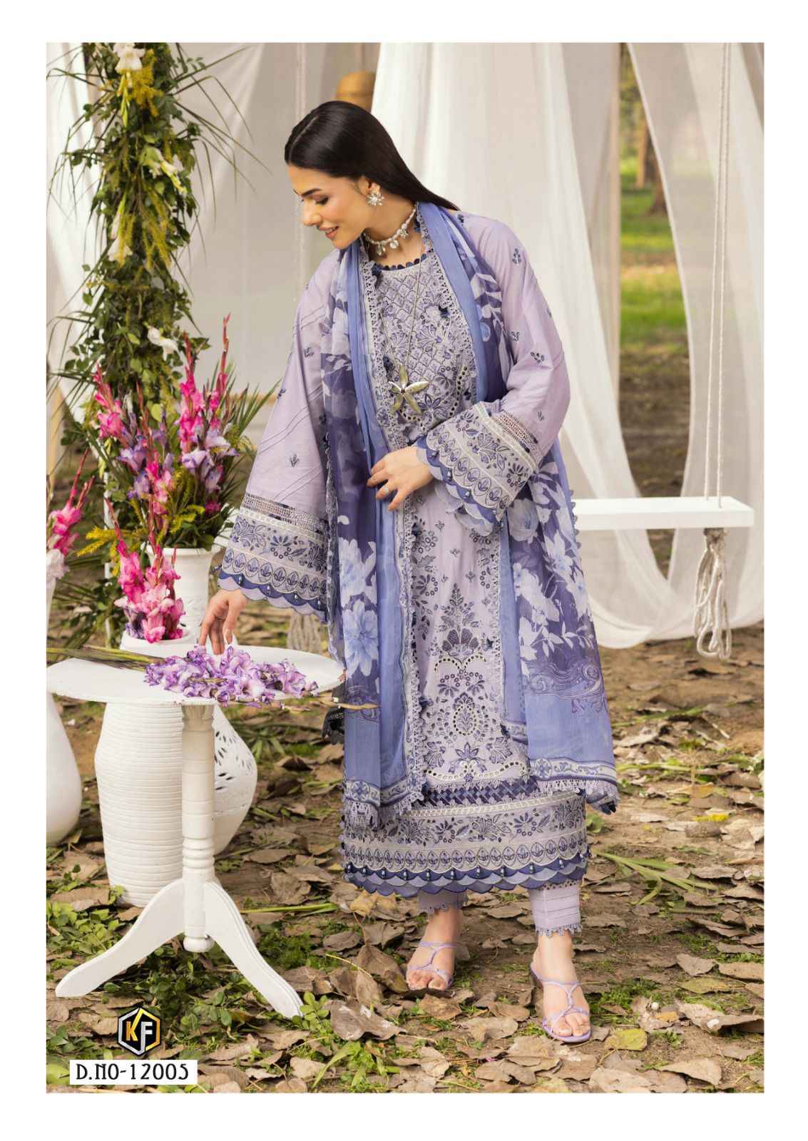 Keval Fab Soha Nazir Luxury Vol 12 Cotton Dress Material 6 pcs Catalogue