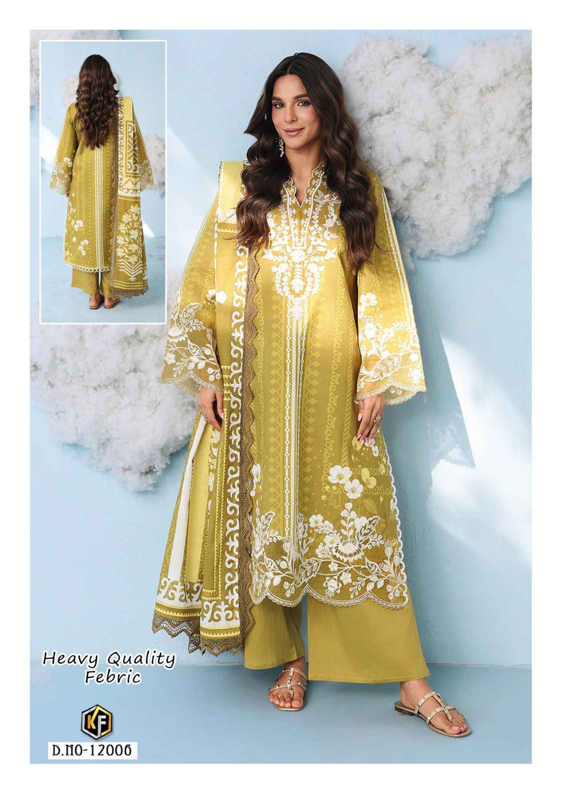 Keval Fab Soha Nazir Luxury Vol 12 Cotton Dress Material 6 pcs Catalogue