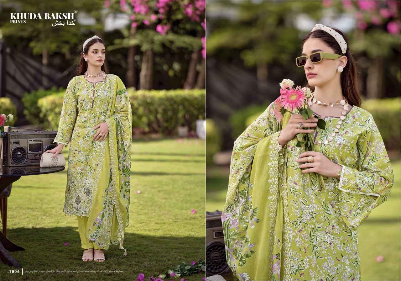 Khuda Baksh Prints Dastaan E Jashan Vol 3 Lawn Dress Material 8 pcs Cataloge