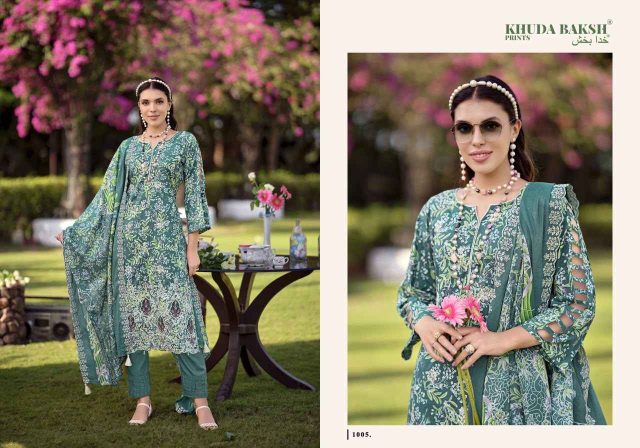 Khuda Baksh Prints Dastaan E Jashan Vol 3 Lawn Dress Material 8 pcs Cataloge