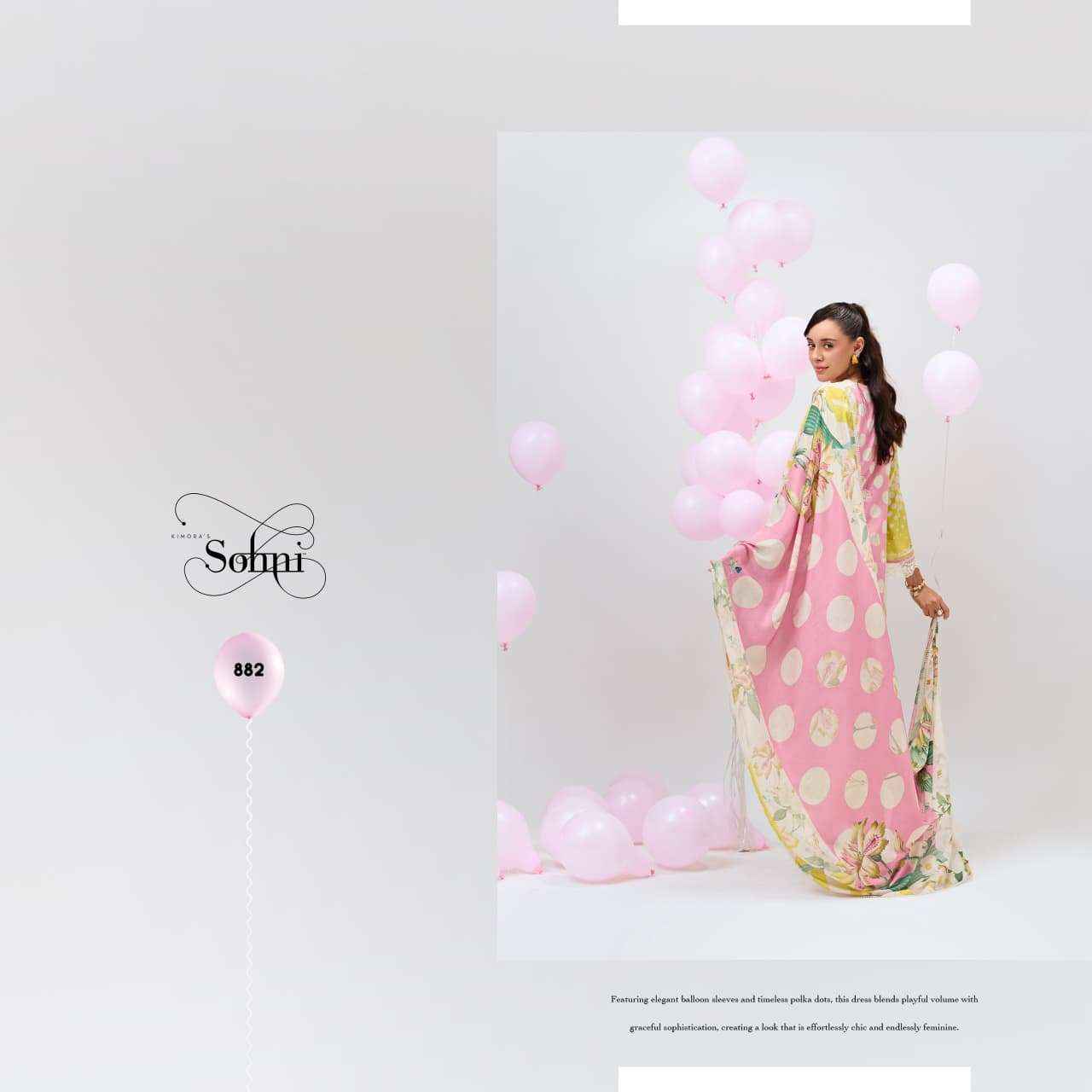 Kimora Bebo Muslin Dress Material 4 pcs Catalogue