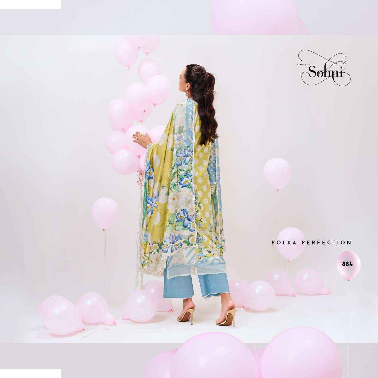 Kimora Bebo Muslin Dress Material 4 pcs Catalogue