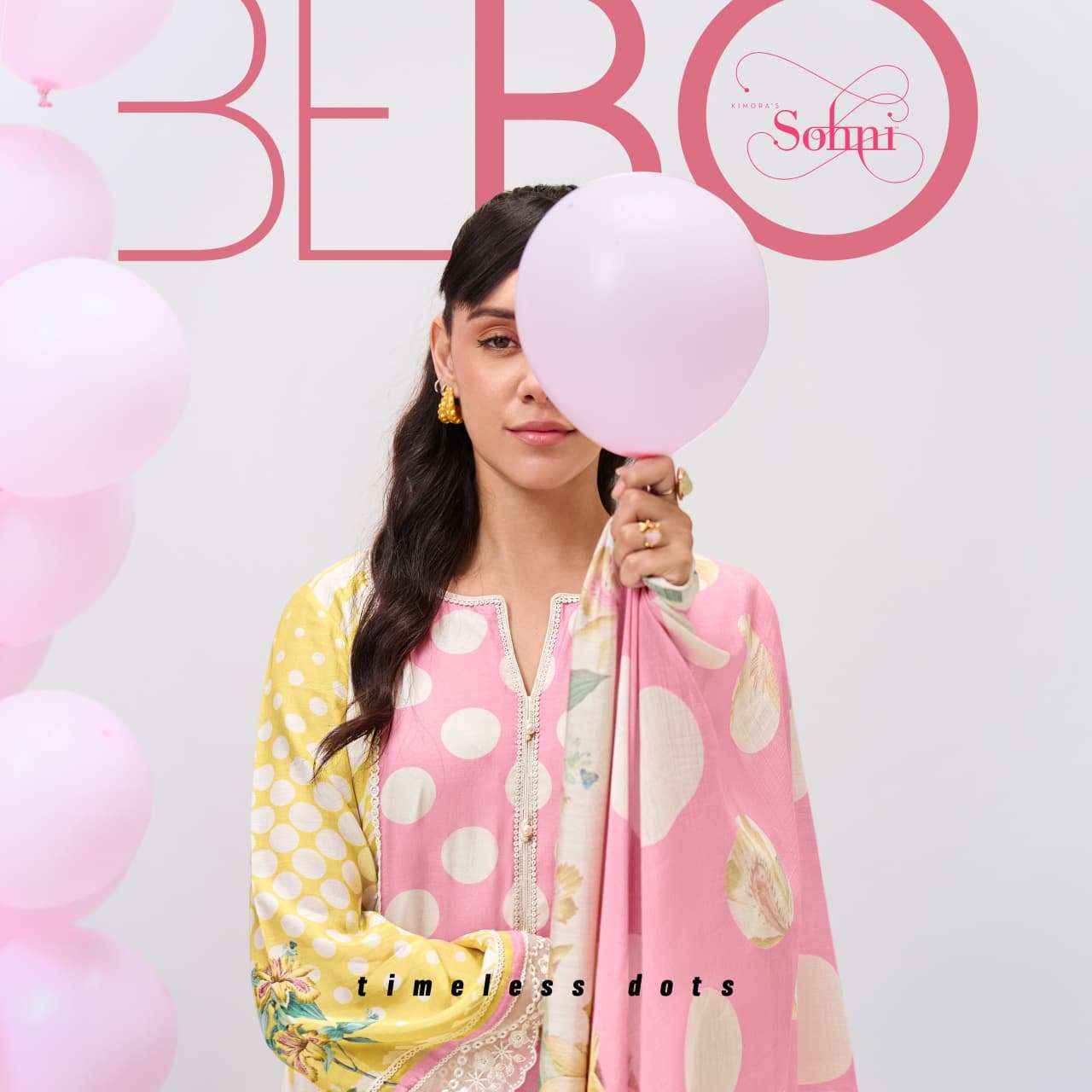 Kimora Bebo Muslin Dress Material 4 pcs Catalogue