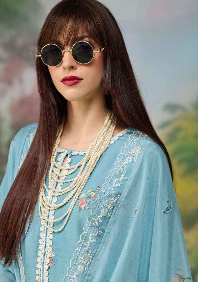 Kimora Heer Jaani Muslin Dress Material 6 pcs Catalogue