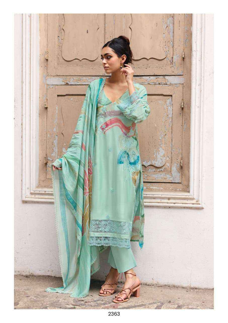 Kimora Ronaq Lawn Cotton Dress Material 4 pcs Catalogue