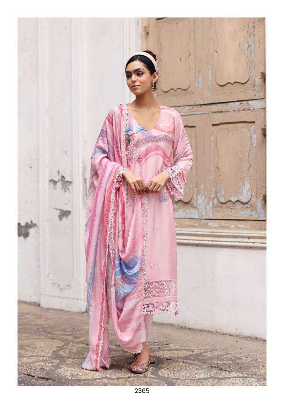 Kimora Ronaq Lawn Cotton Dress Material 4 pcs Catalogue