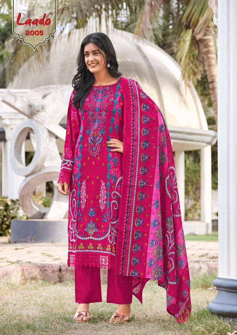 Laado Innayat Vol 2 Cotton Dress Material 8 Pc Catalog
