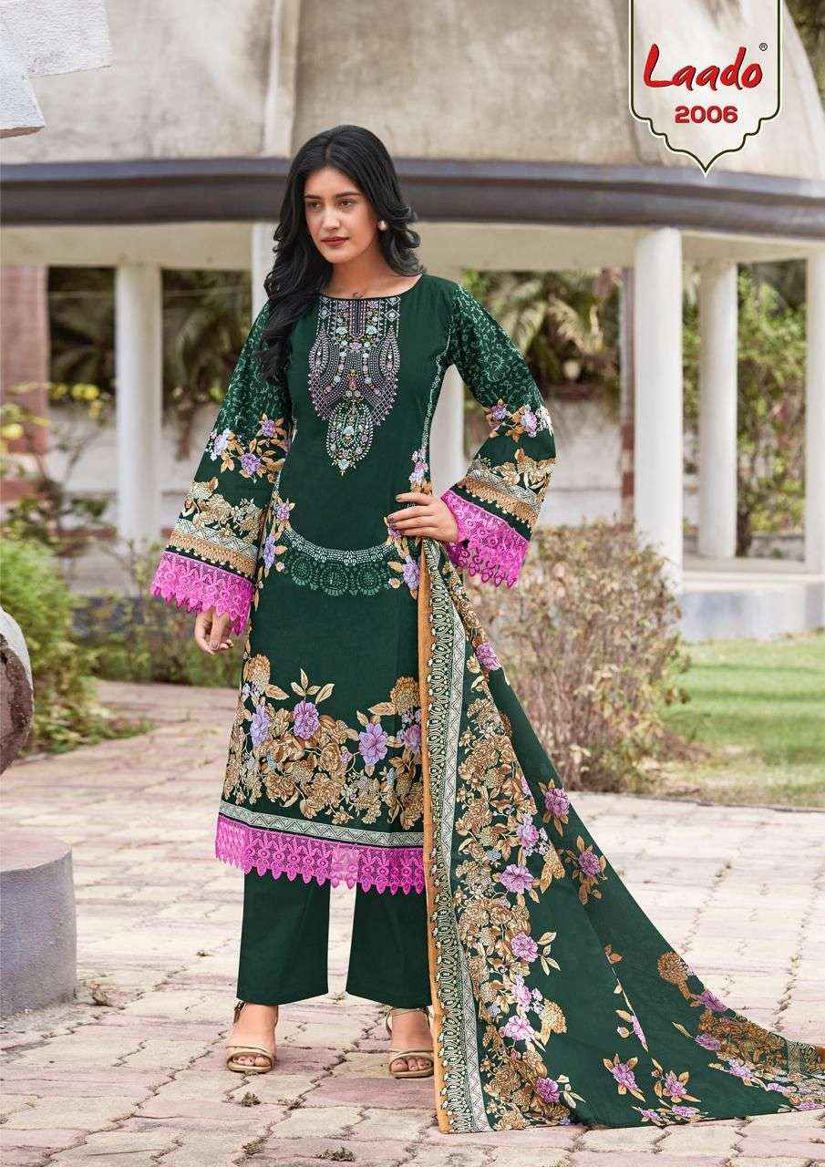 Laado Innayat Vol 2 Cotton Dress Material 8 Pc Catalog