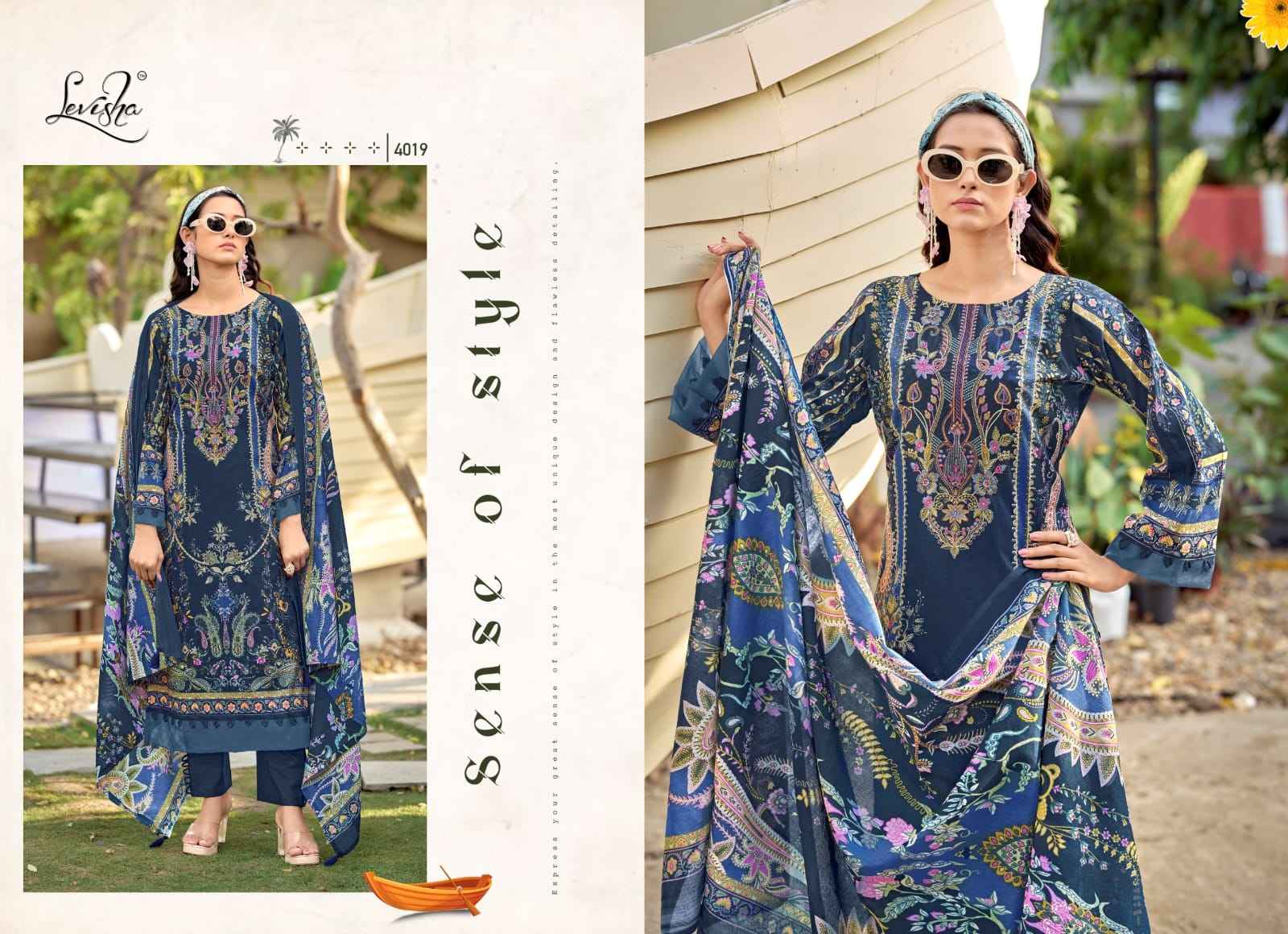 Levisha Muskan Vol 4 Cotton Dress Material 8 pcs Catalogue