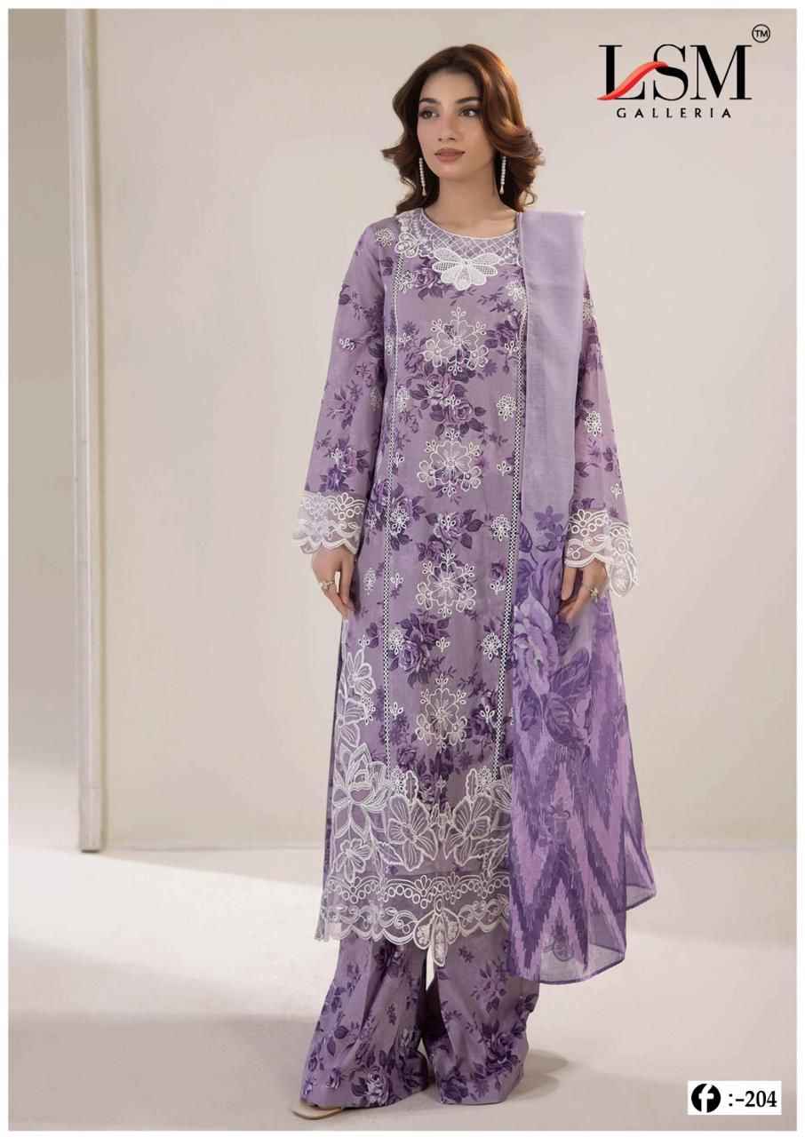 LSM Galleria Firdous Queen Lawn Vol 20 Readymade Lawn Cotton Dress 6 pcs Catalogue
