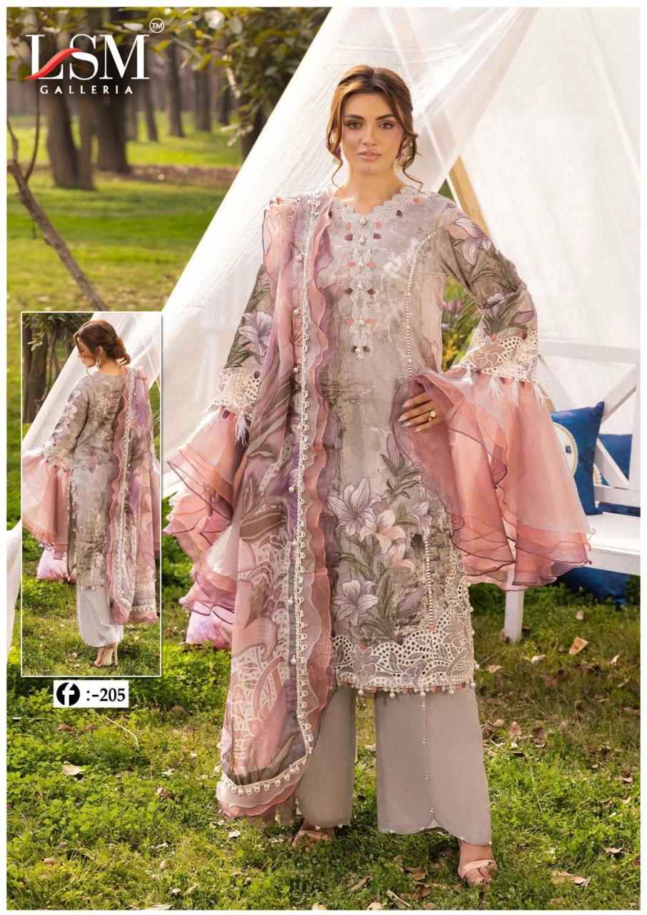 LSM Galleria Firdous Queen Lawn Vol 20 Readymade Lawn Cotton Dress 6 pcs Catalogue
