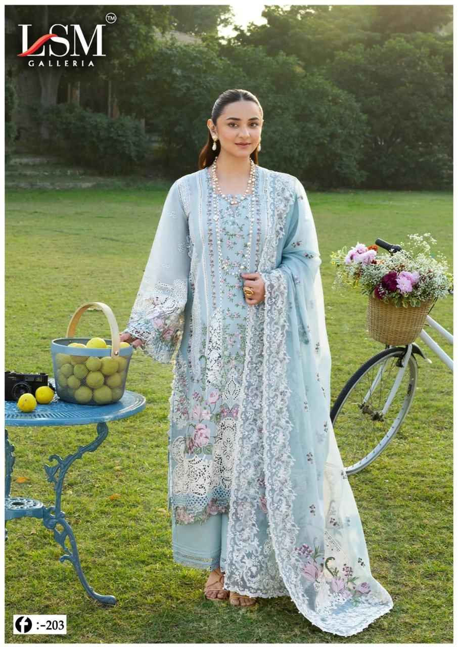 LSM Galleria Firdous Queen Lawn Vol 20 Readymade Lawn Cotton Dress 6 pcs Catalogue