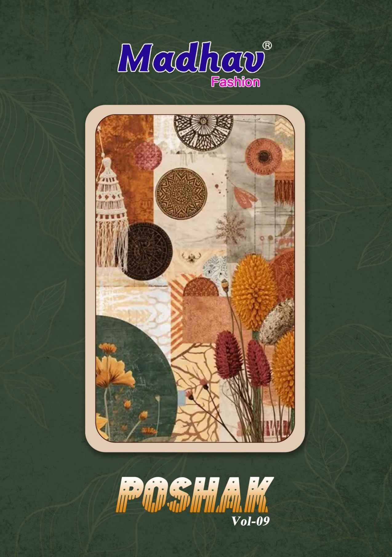 Madhav Fashion Poshak Vol 9 Cotton Dress Material 10 pcs Catalogue