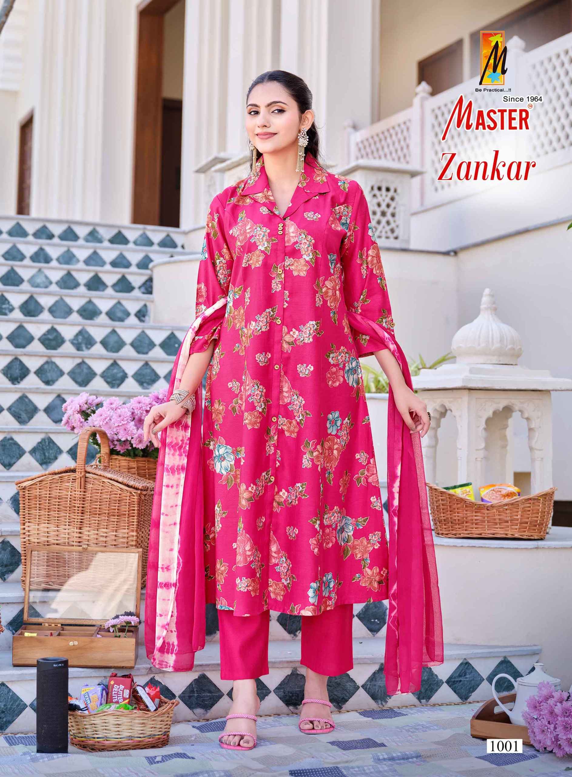 Master Zankar Vertican Kurti Combo 10 pcs Catalogue