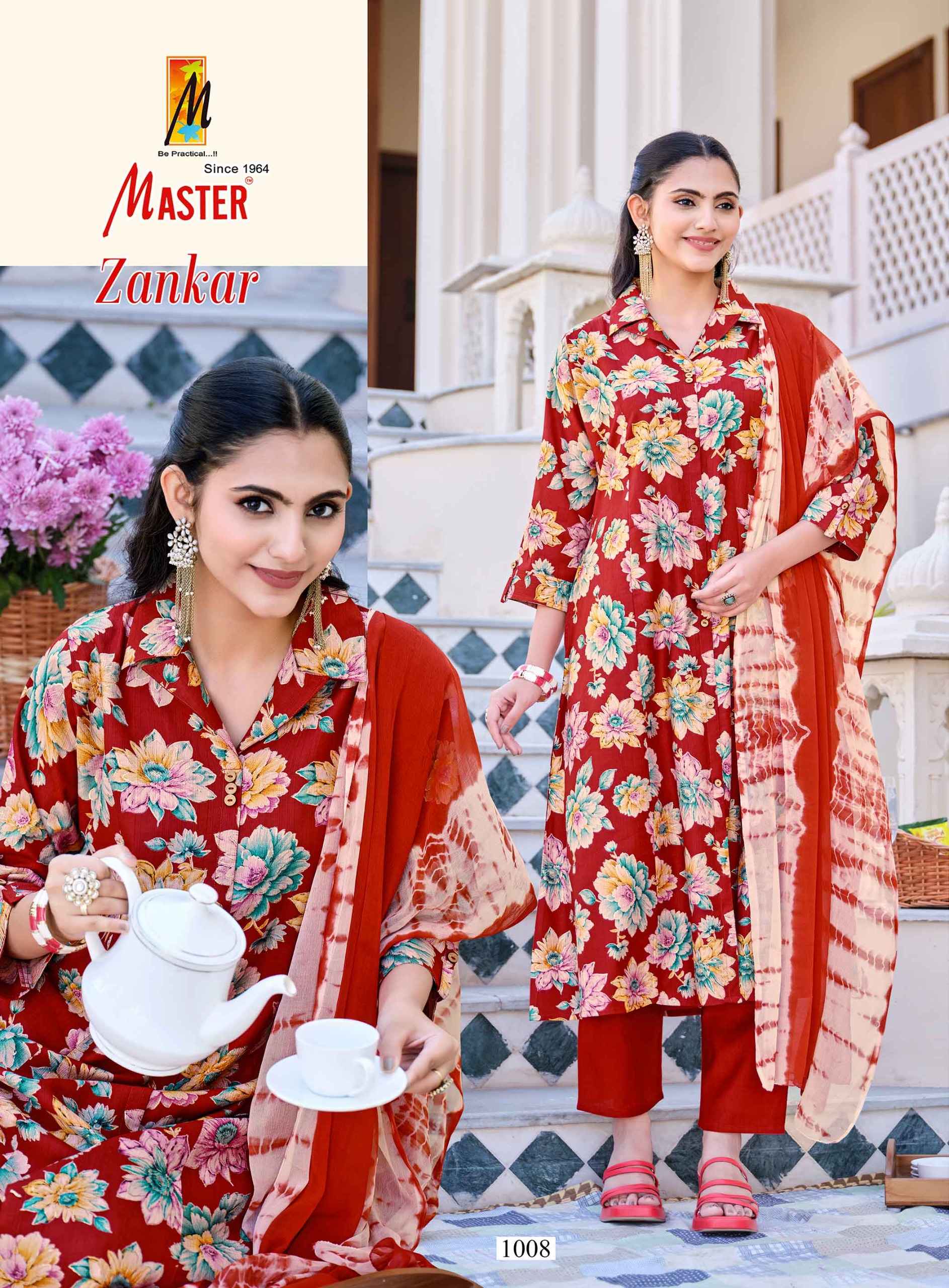 Master Zankar Vertican Kurti Combo 10 pcs Catalogue