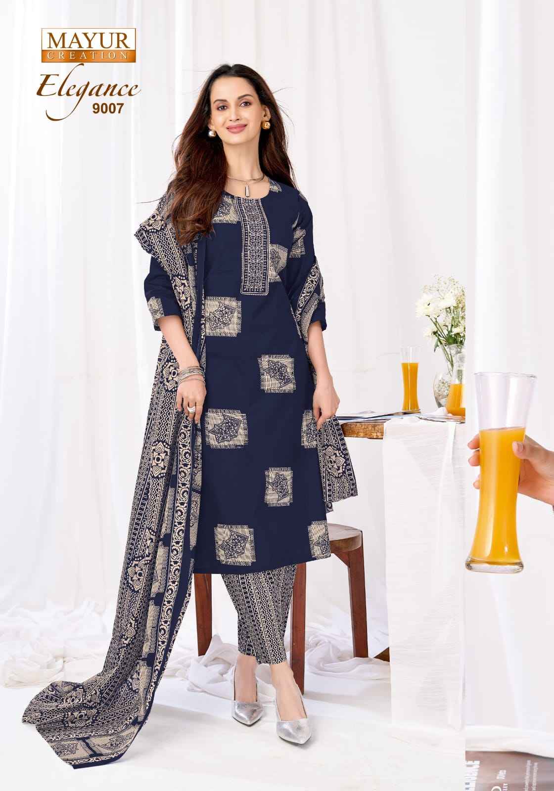 Mayur Creation Elegance Vol 9 Readymade Cotton Suit 10 pcs Catalogue