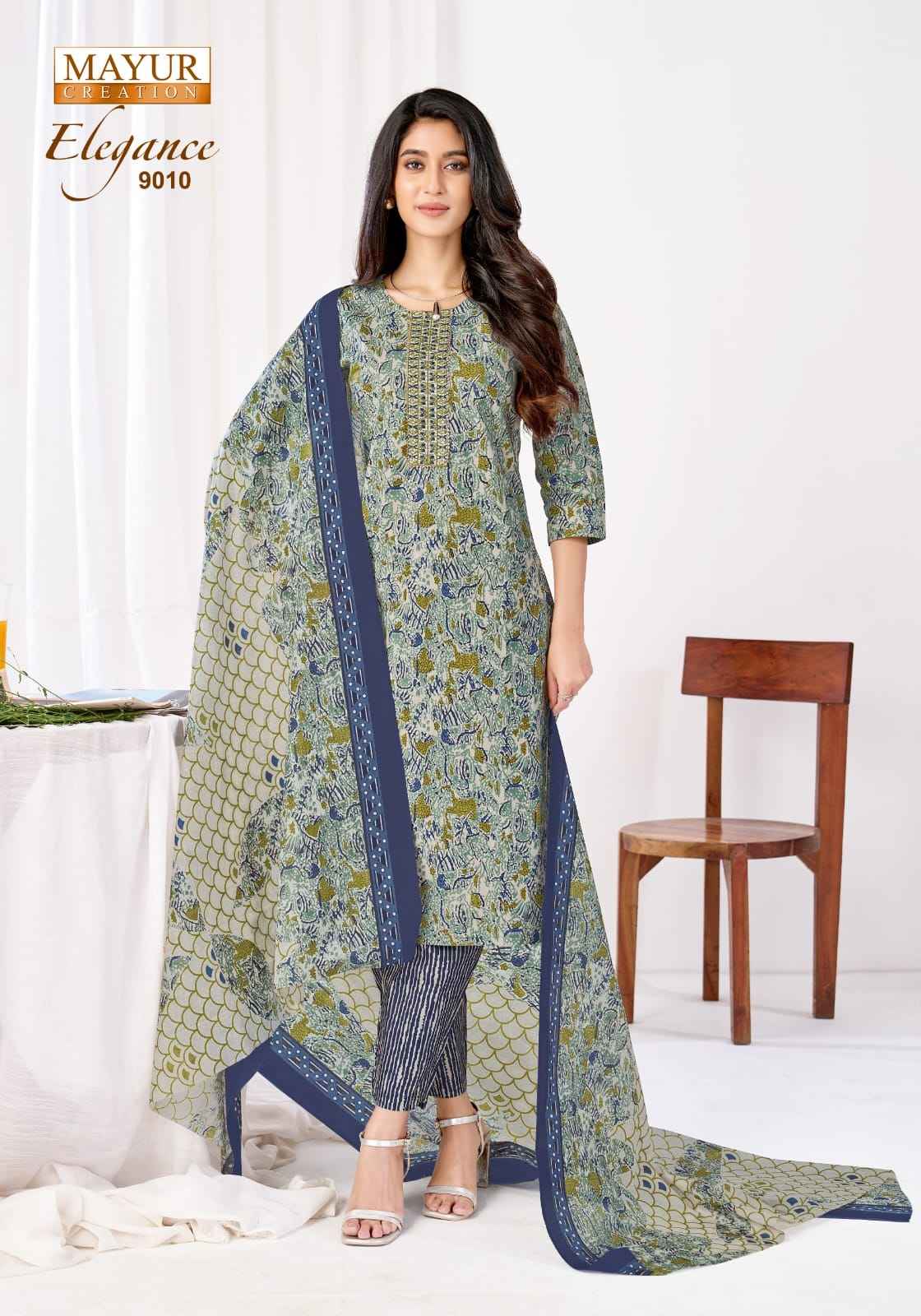 Mayur Creation Elegance Vol 9 Readymade Cotton Suit 10 pcs Catalogue