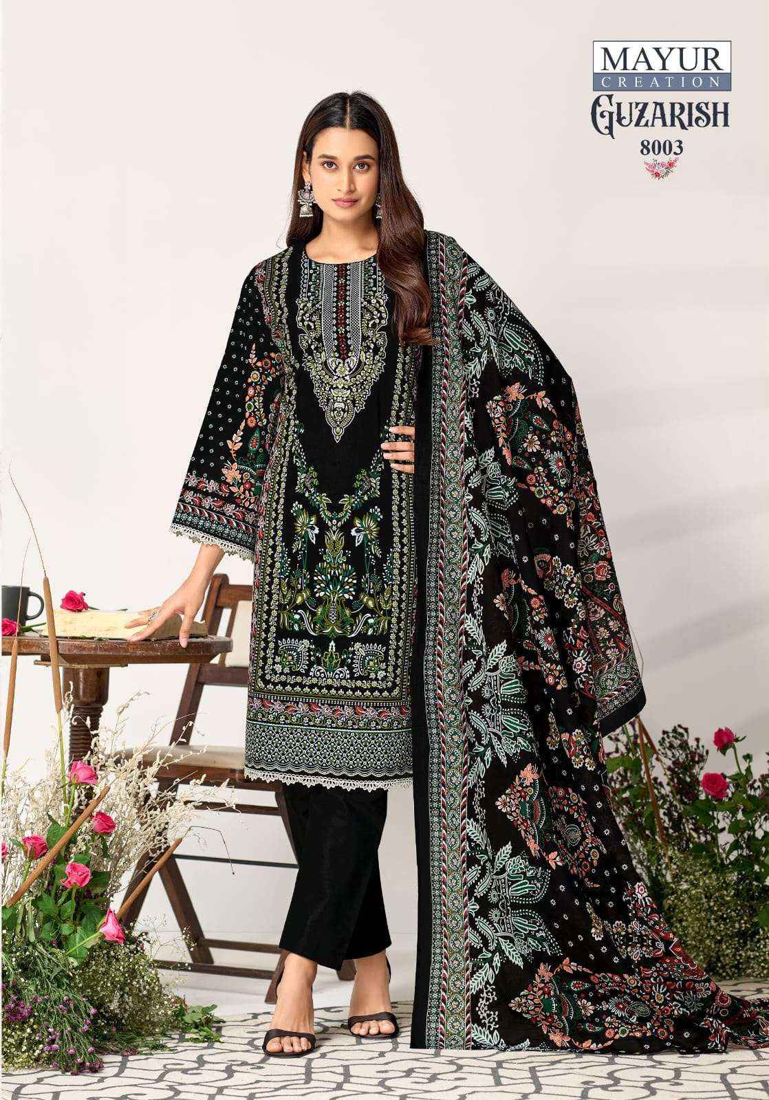 Mayur Creation Guzarish Vol 8 Cotton Dress Material 8 pcs Catalogue