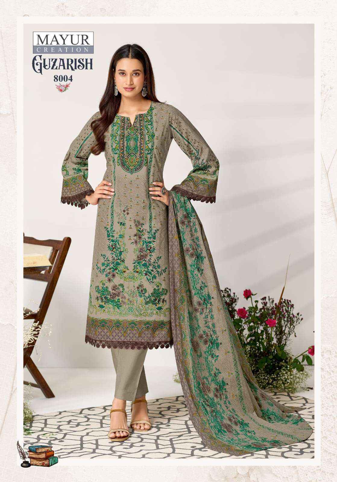 Mayur Creation Guzarish Vol 8 Cotton Dress Material 8 pcs Catalogue