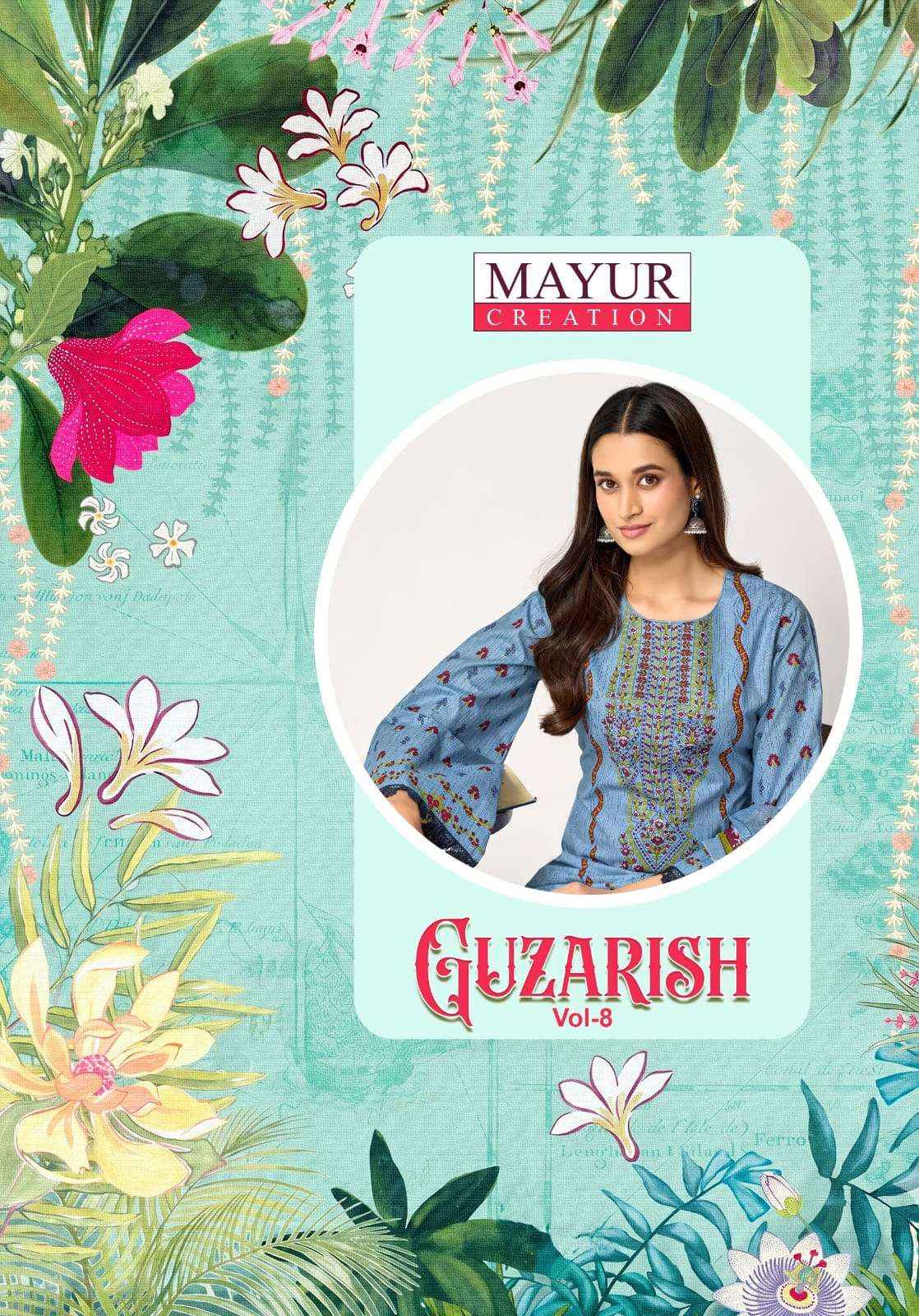 Mayur Creation Guzarish Vol 8 Cotton Dress Material 8 pcs Catalogue