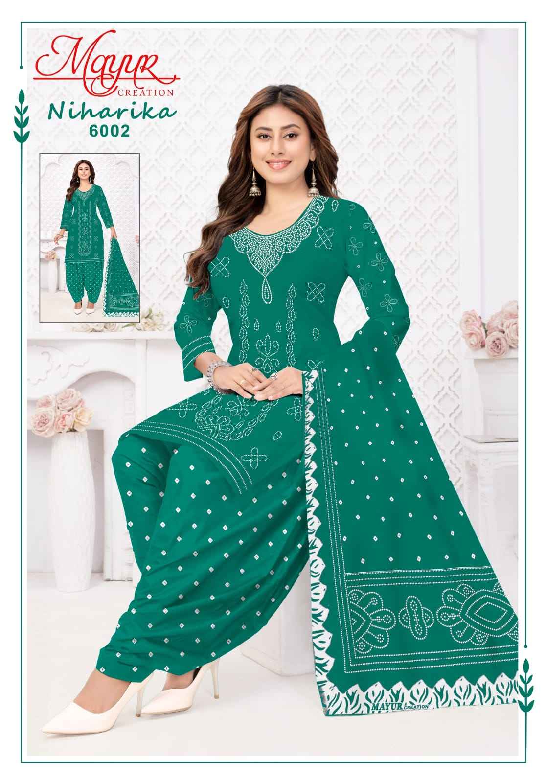 Mayur Creation Niharika Vol 6 Cotton Dress Material 10 pcs Catalogue