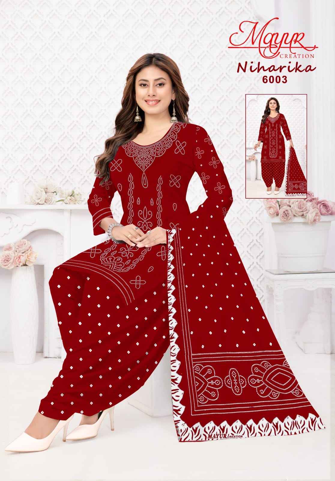 Mayur Creation Niharika Vol 6 Cotton Dress Material 10 pcs Catalogue