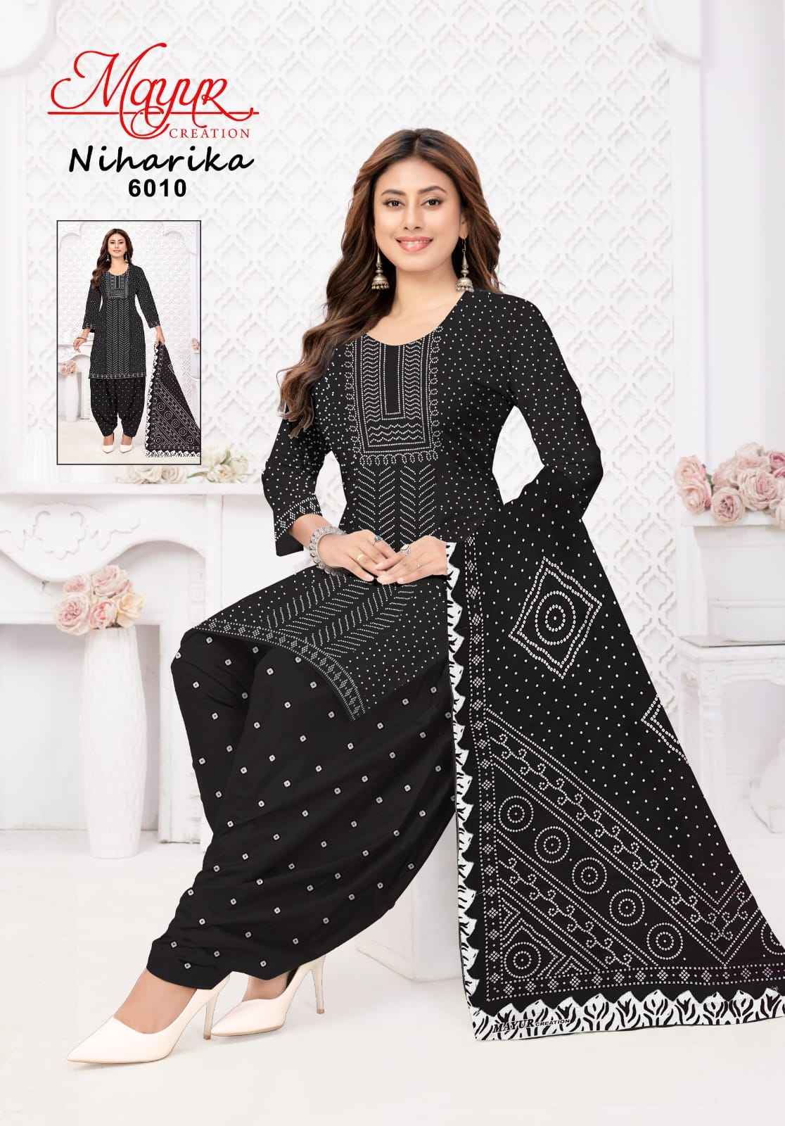 Mayur Creation Niharika Vol 6 Cotton Dress Material 10 pcs Catalogue