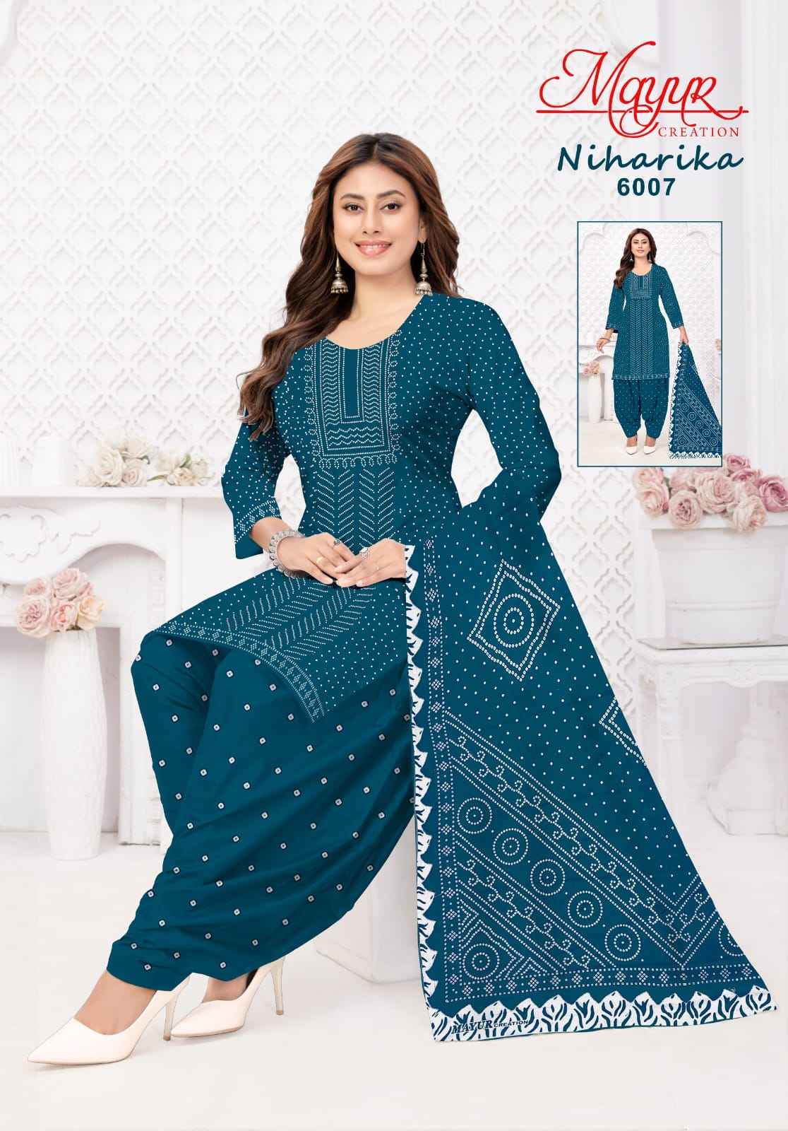 Mayur Creation Niharika Vol 6 Cotton Dress Material 10 pcs Catalogue