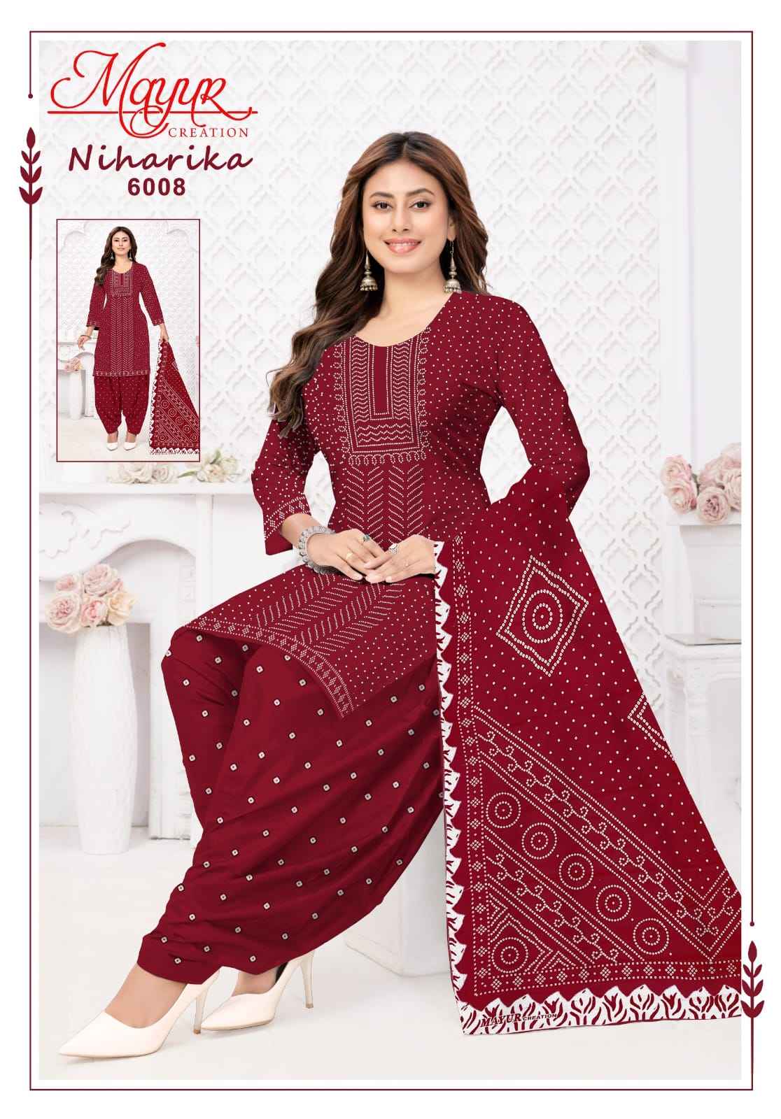 Mayur Creation Niharika Vol 6 Cotton Dress Material 10 pcs Catalogue