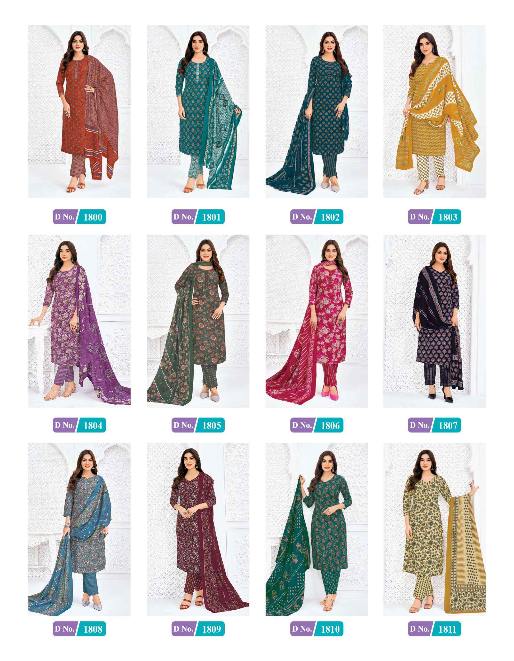 MCM Lifestyle Vol 18 Readymade Cotton Dress 12 pcs Catalogue