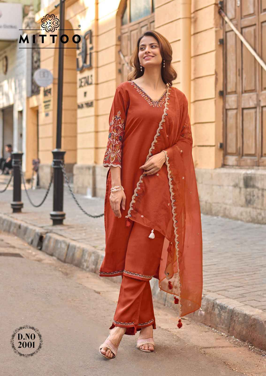 Mittoo Rang Mahal Viscose Kurti Combo 6 pcs Catalogue