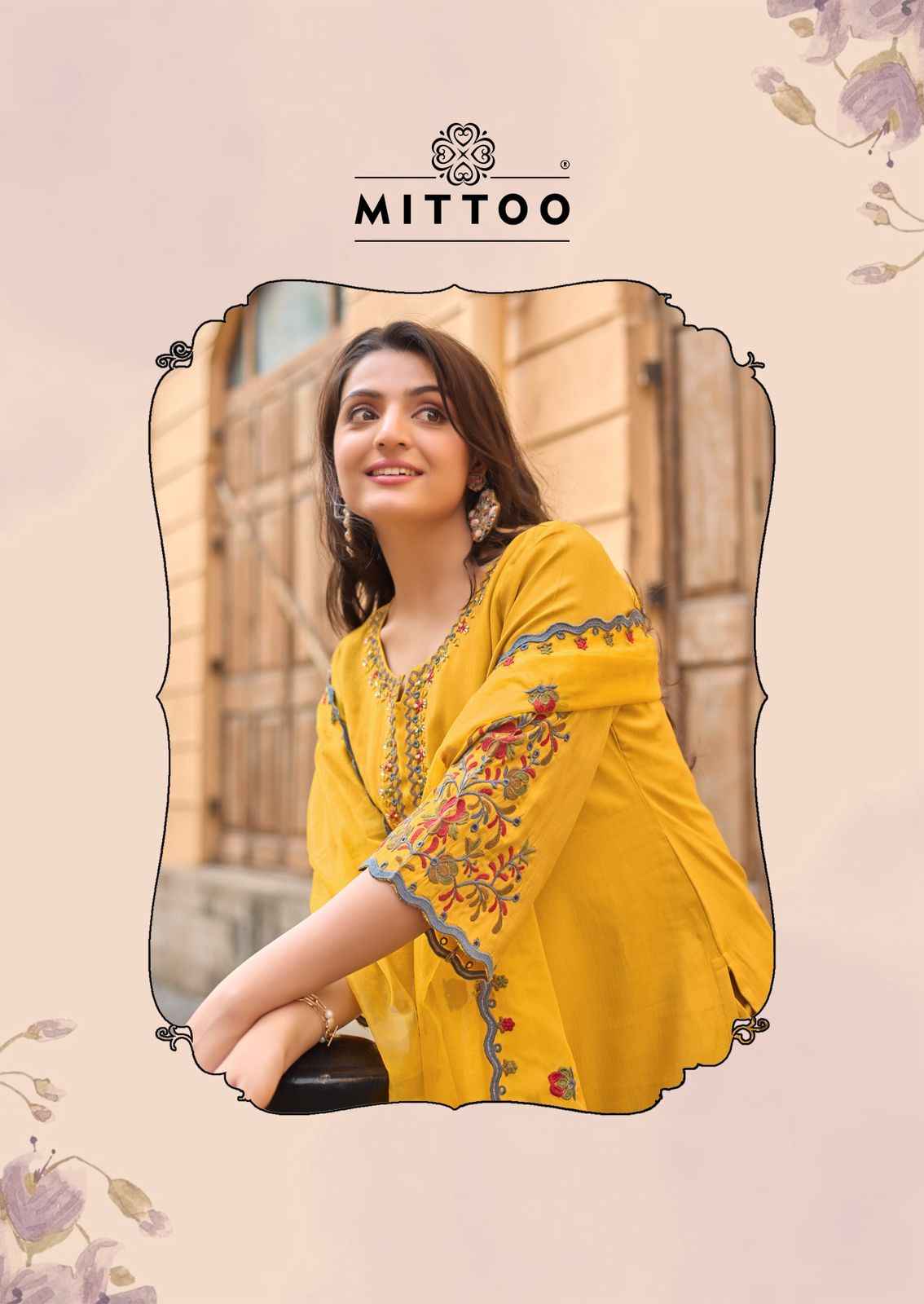 Mittoo Rang Mahal Viscose Kurti Combo 6 pcs Catalogue
