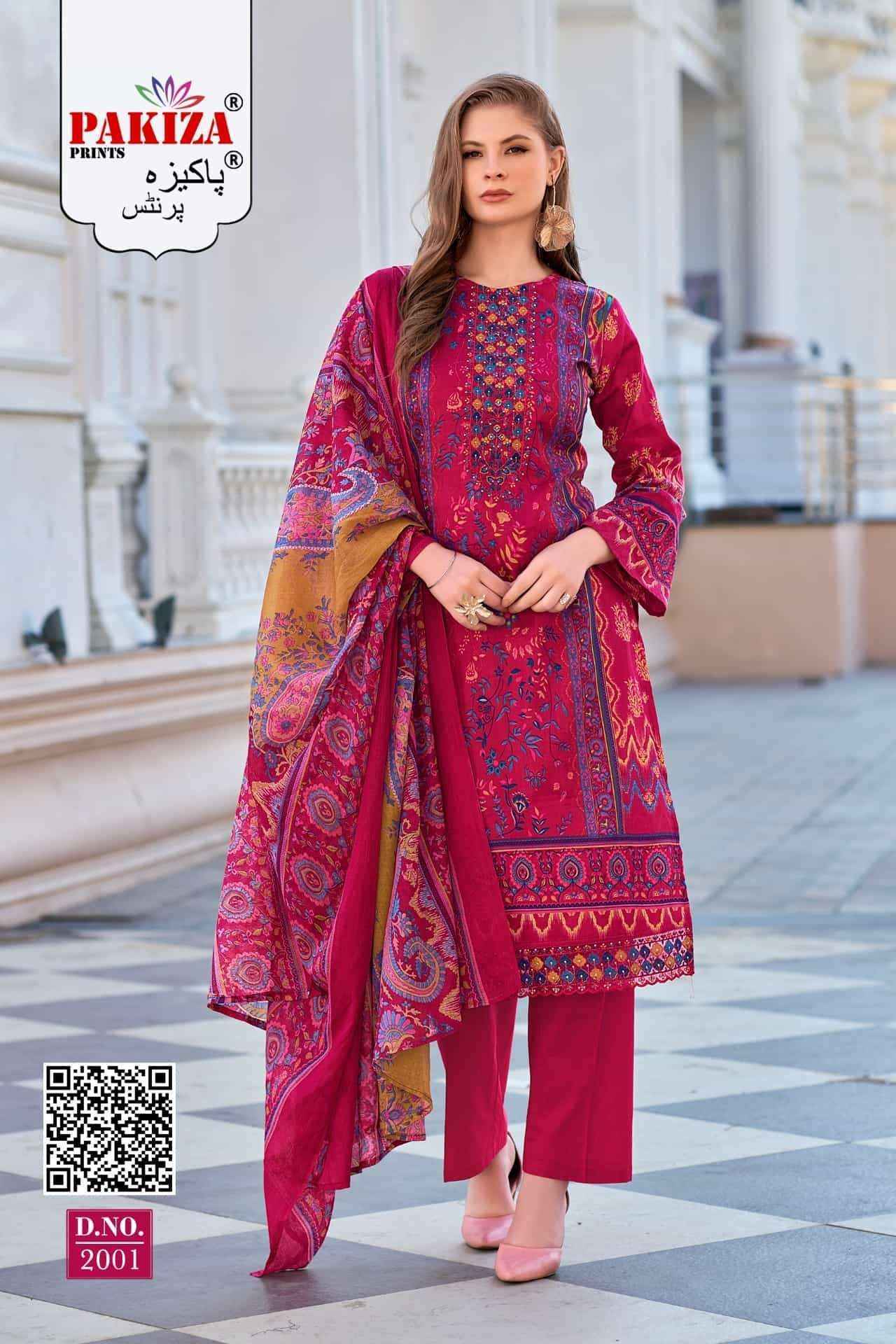 Pakiza Prints Farmaish Vol 20 Jam Satin Dress Material 4 pcs Catalogue