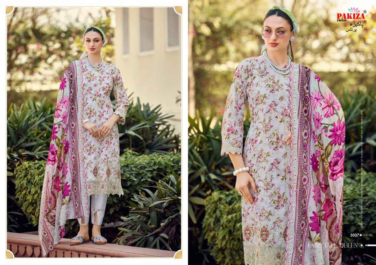 Pakiza Prints Haya Vol 30 Lawn Dress Material 10 pcs Catalogue