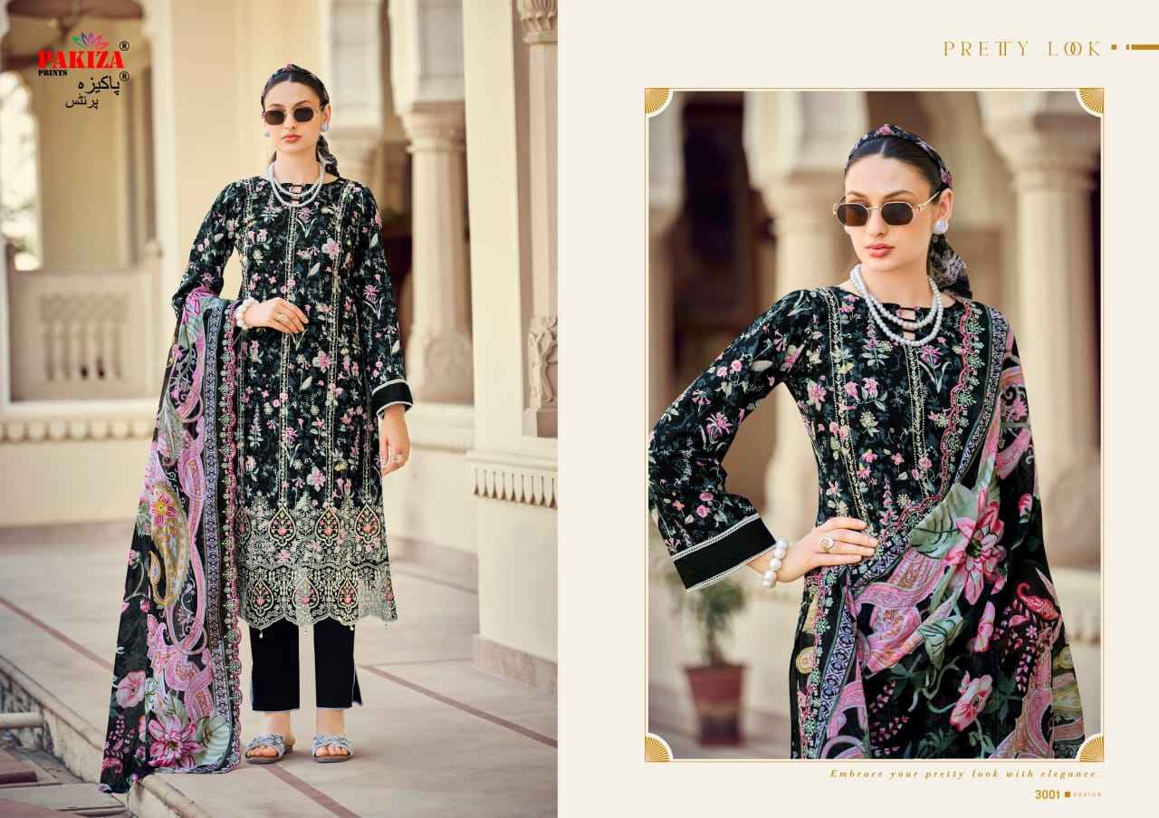 Pakiza Prints Haya Vol 30 Lawn Dress Material 10 pcs Catalogue