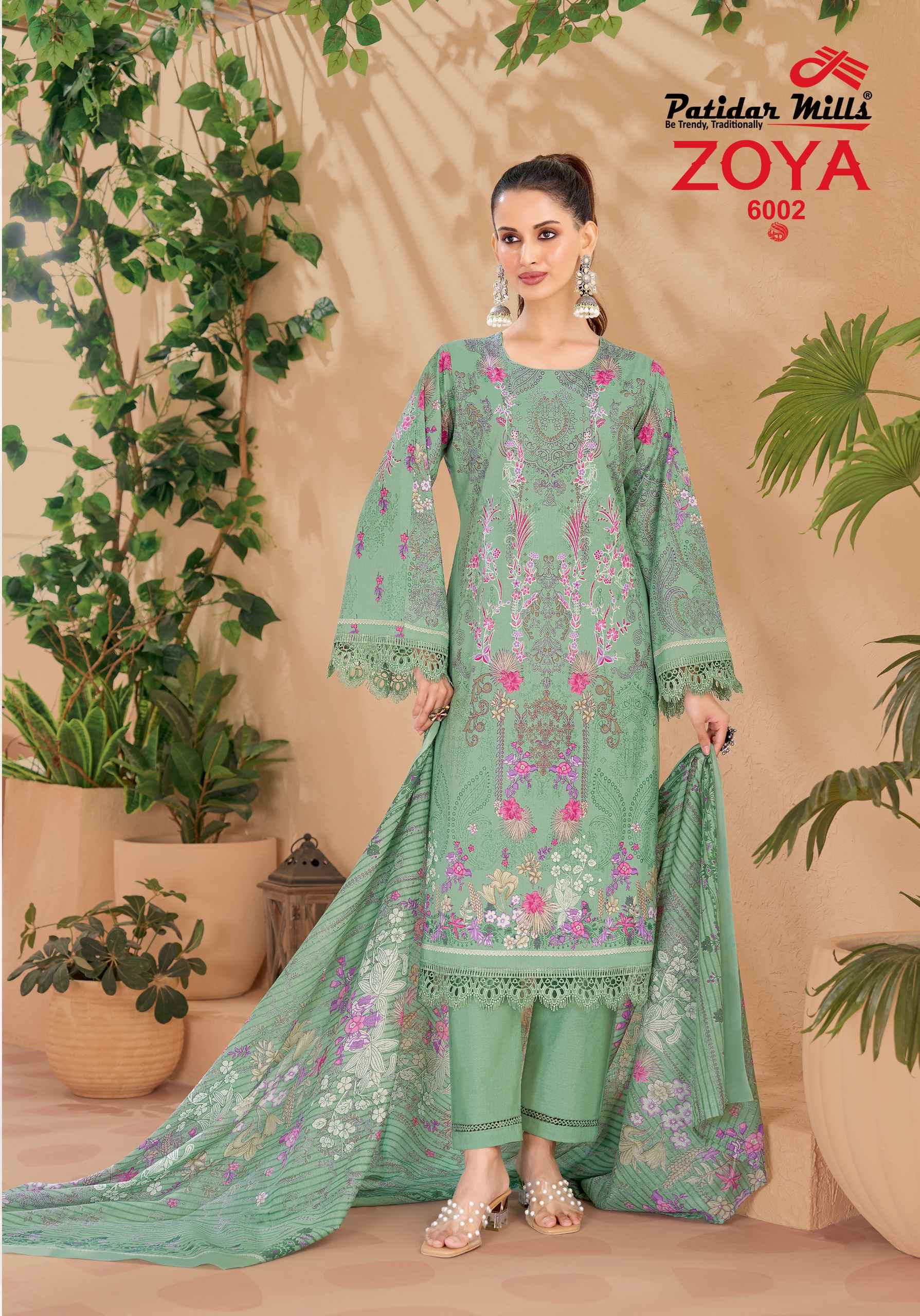 Patidar Mills Zoya Vol 6 Cotton Dress Material 8 pcs Catalogue