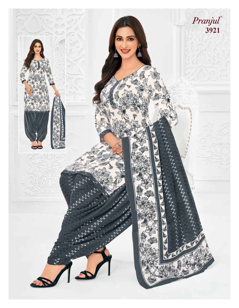 Pranjul Priyanshi Vol 39 Cotton Dress Material 36 pcs Catalogue