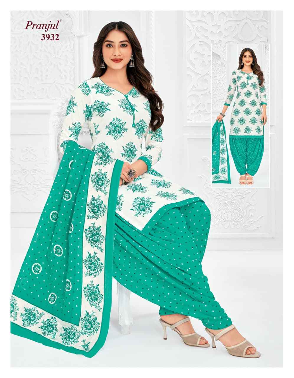Pranjul Priyanshi Vol 39 Cotton Dress Material 36 pcs Catalogue