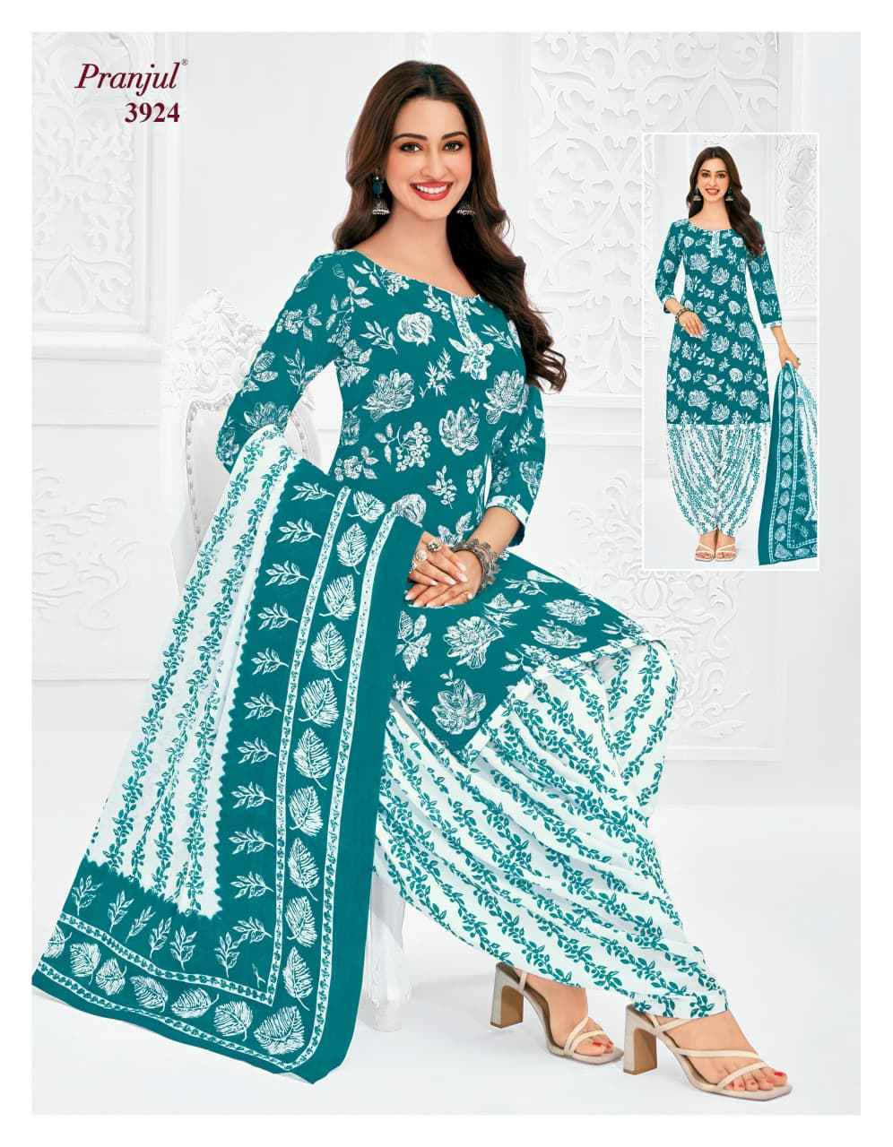 Pranjul Priyanshi Vol 39 Cotton Dress Material 36 pcs Catalogue