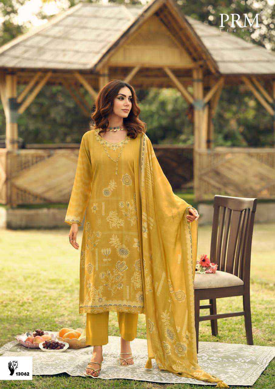 PRM Trendz Sisilya Viscose Dress Material 6 pcs Catalogue