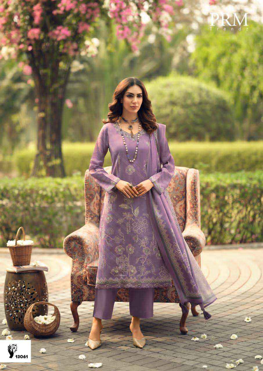 PRM Trendz Sisilya Viscose Dress Material 6 pcs Catalogue