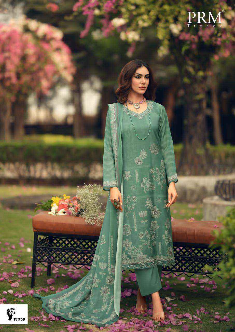 PRM Trendz Sisilya Viscose Dress Material 6 pcs Catalogue
